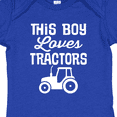 thumbnail image 4 of Inktastic Farming This Boy Loves Tractors Boys Baby Bodysuit, 4 of 5