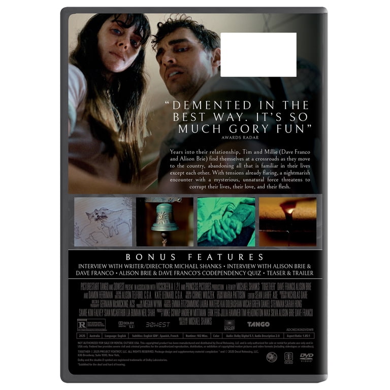 Together (DVD), Decal Neon, Horror - Walmart.com