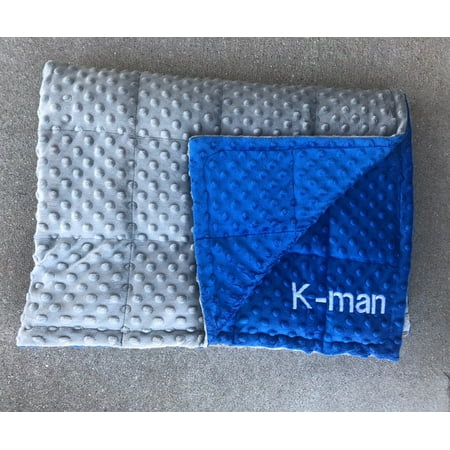 

Minkyweightedblankets.35X40and40X60Weightedandnoneweighted.Coloroptions.Calming insomnia anxiety.Freeembroidery.