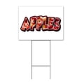 thumbnail image 1 of Apples (18" x 24") Yard Sign, Includes Metal Step Stake, 1 of 6
