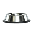 thumbnail image 1 of Fancy Pets Plato de acero perros 8oz o 227g antiderrapante, 1 of 2
