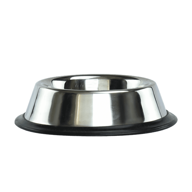 Fancy Pets Plato de acero perros 8oz o 227g antiderrapante Fancy Pets 8 oz