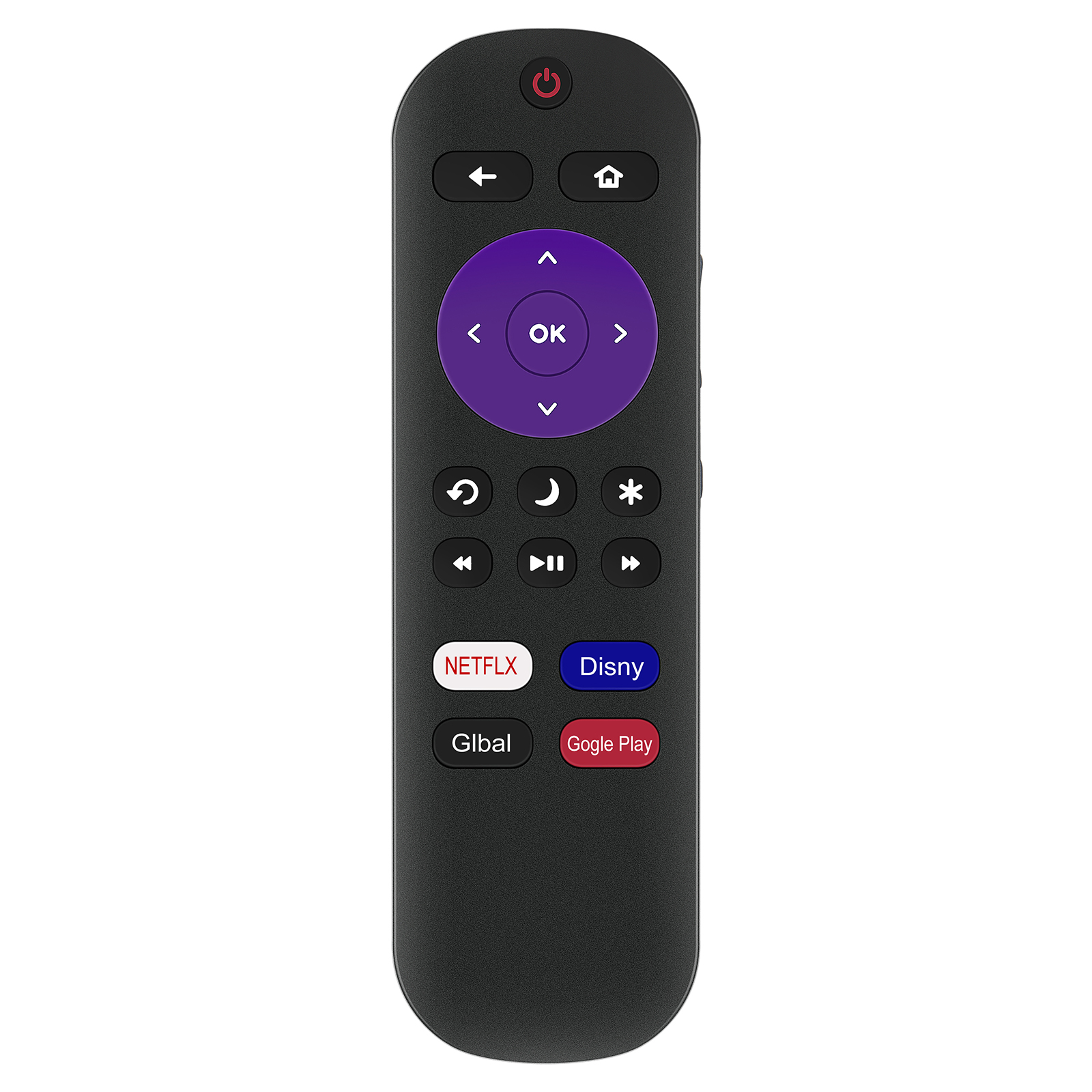 New Replace remote control fit for HISENSE TCL RCA WESTINGHOUSE ROKU TV