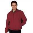 thumbnail image 1 of Monterey Club Men's Stretchable Texture 1/2 Zip Pullover #1795, 1 of 2