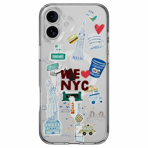 SwitchEasy Style M Case New York for iPhone 16 Plus