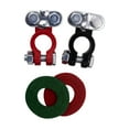 EverStart Auto Top Post Epoxy Coated Battery Terminals, Easy Polarity