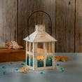 thumbnail image 1 of Kate Aspen 14137WT Vintage White Distressed Extra Large Lantern, One Size, 1 of 8