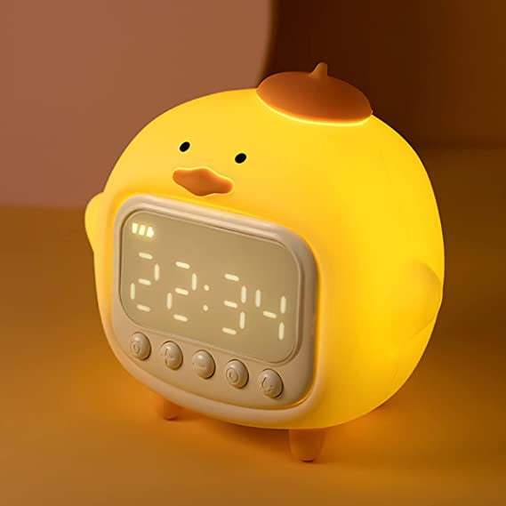 Réveil lumineux, horloge d'entraînement au sommeil pour enfant