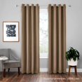 thumbnail image 1 of Bedroom Insulation Blackout Curtains To Ensure Privacy And Reduce Noise, 2 Pieces, 1 of 5