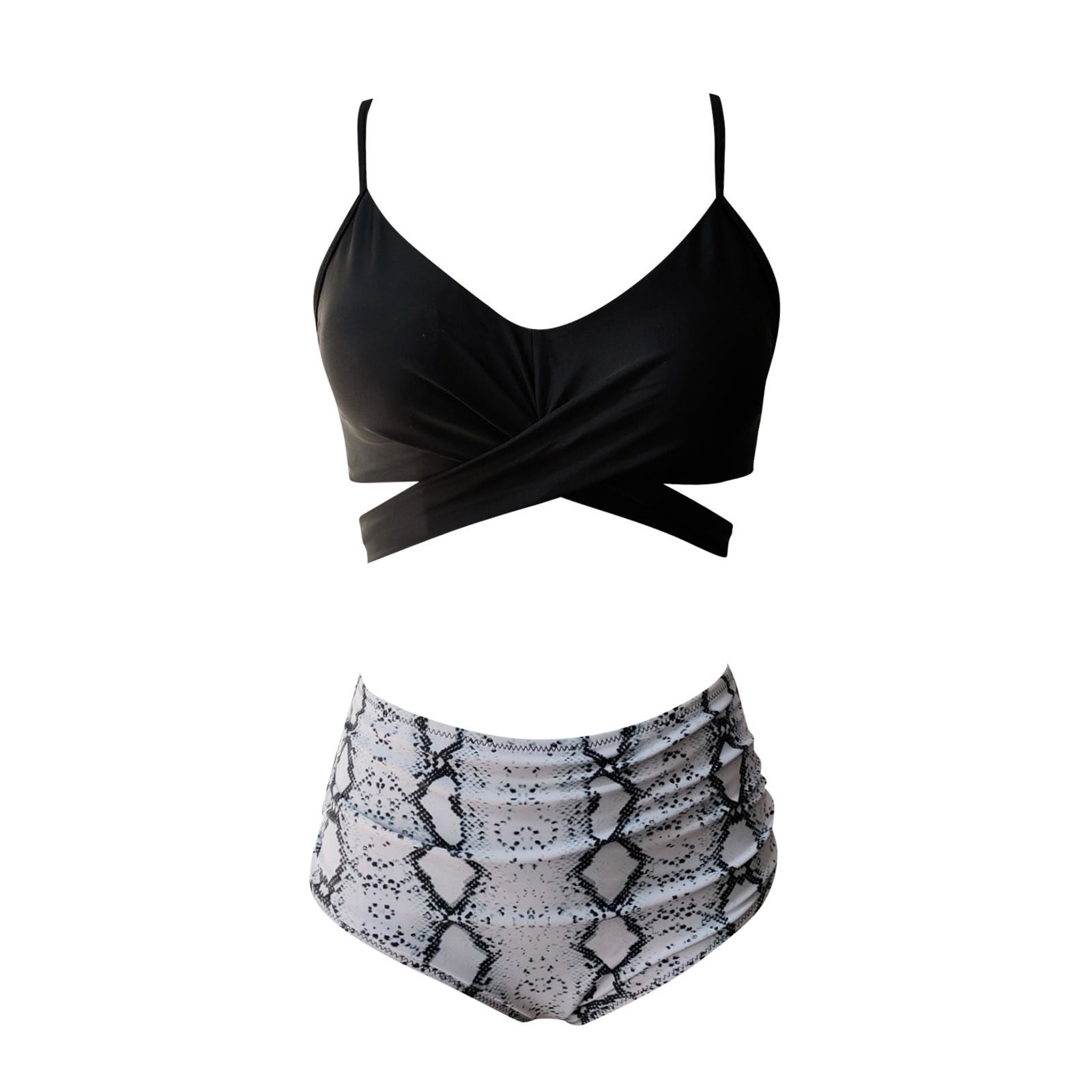 SOOMLON 2023 Bikinis for Women High Waisted Bathing Suit Summer