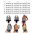 thumbnail image 2 of Naiovety Bañadores Poliéster Elegantes Y Resistentes Para Mujer - Para Fiestas De Verano Bañador Modesto Mujer Bañador Mujer 2023 Traje de baño azul,1 s, 2 of 6