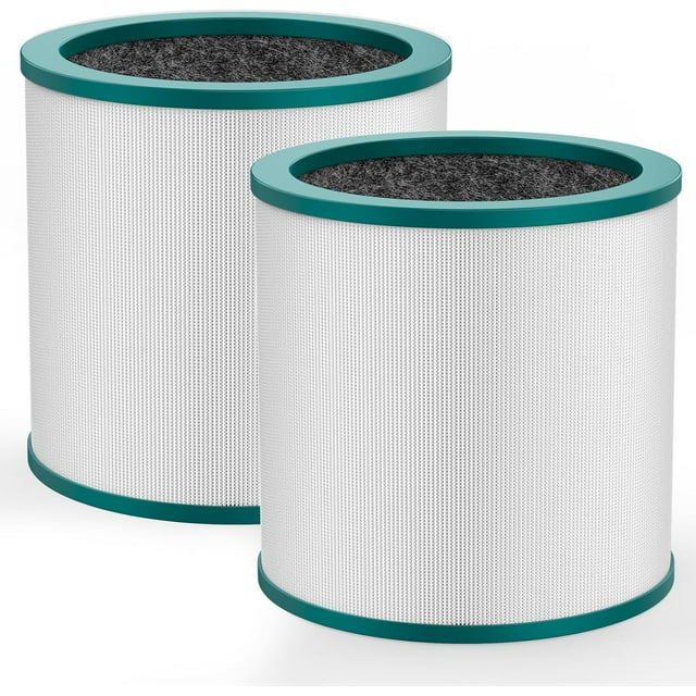 TP01 Replacement Filter for Dyson Tower Pure Cool Link TP01, TP02, TP03, AM11, BP01 Models Air Purifier, Compare to Part 968126-03, 2 Pack -
