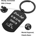 thumbnail image 3 of Valentine's Day Gifts for Him Men - Drive Safe Keychain Boyfriend Gifts Boyfriend Husband Gifts from Girlfriend Wife, 3 of 12