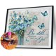 thumbnail image 1 of Cuadros Decorativos Kits de pintura de diamante 5D DIY Cuadro de mosaico de flores de taladro cuadrado completo (ZQF8943) Tmvgtek embutido en tela, 1 of 8
