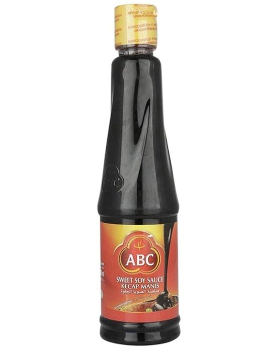 ABC Sweet Soy Sauce 20.2 FL Oz (600 mL) - Pack of 3 (Kecap Manis)