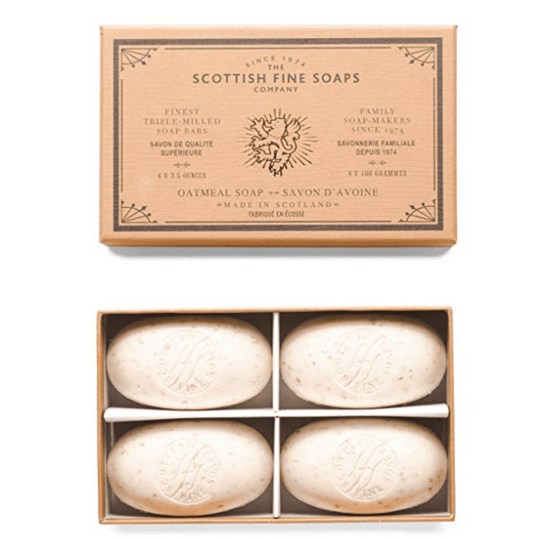 Scottish Fine Soaps Oatmeal Soap 4 X 100
