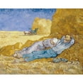 thumbnail image 2 of Van Gogh, Vincent 24x20 Black Modern Framed Museum Art Print Titled - The Siesta - La Siesta, 2 of 4