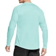 thumbnail image 2 of WELIGU Men's Long Sleeve Shirts Lightweight UPF 50+ T-Shirts Fishing Powder Green Size Male Xl, 2 of 6
