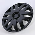 thumbnail image 3 of 16 inch Set of 4 Hubcaps Wheel Rims Cover for 2004-2010 Toyota Sienna Snap-on Installation Black Lacquer, 3 of 10
