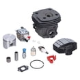 thumbnail image 1 of Chainsaw Carburetor Kit,47mm Cylinder Carburetor Air Cylinder Carburetor Set Chainsaw Accessory Multi-Functional, 1 of 8