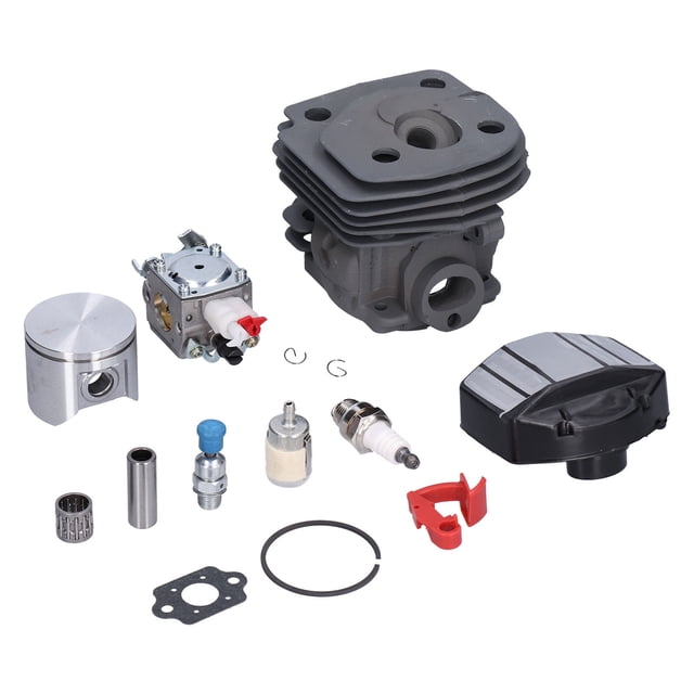 Chainsaw Carburetor Kit,47mm Cylinder Carburetor Air Cylinder Carburetor Set Chainsaw Accessory Multi-Functional