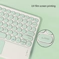 thumbnail image 5 of Dvkptbk Bluetooth Wireless Keyboard, 78-Keys Lightweight Ultra Slim Keyboard with Touchpad, Office School Supplies for Computer, Desktop, PC, Laptop, Tablet, 5 of 5