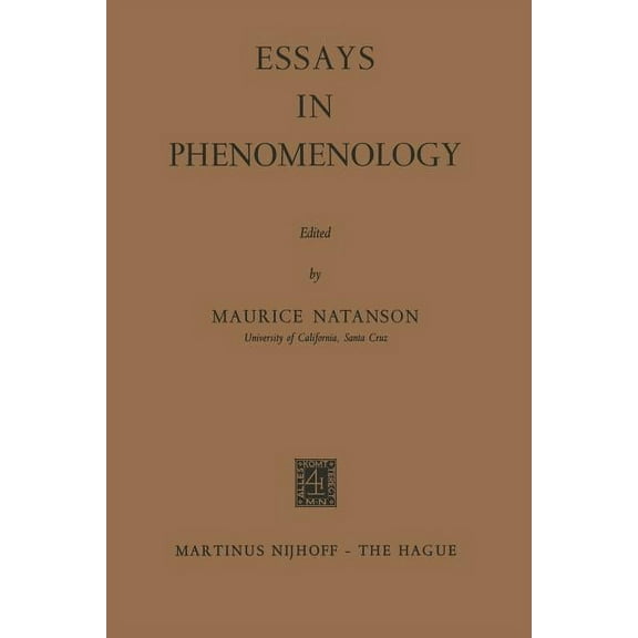 Essays in Phenomenology, (Paperback)