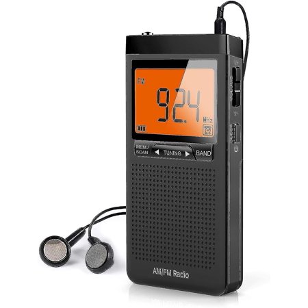 Portable Pocket Radio, Transistor Digital Am Fm Radio With Best ...
