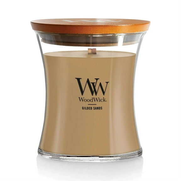 GILDED SANDS WoodWick 10oz Medium Jar Candle