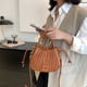 thumbnail image 4 of Bolso de mensajero de cuero artificial para mujer, bolso de gran capacidad de PU para mujer, 4 of 5