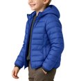 thumbnail image 3 of OGLCCG Boys Winter Coats Kids Lightweight Padded Jackets for Boys Teens Full Zip Hooded Puffer Coat with Pockets 3-17 Years, 3 of 6