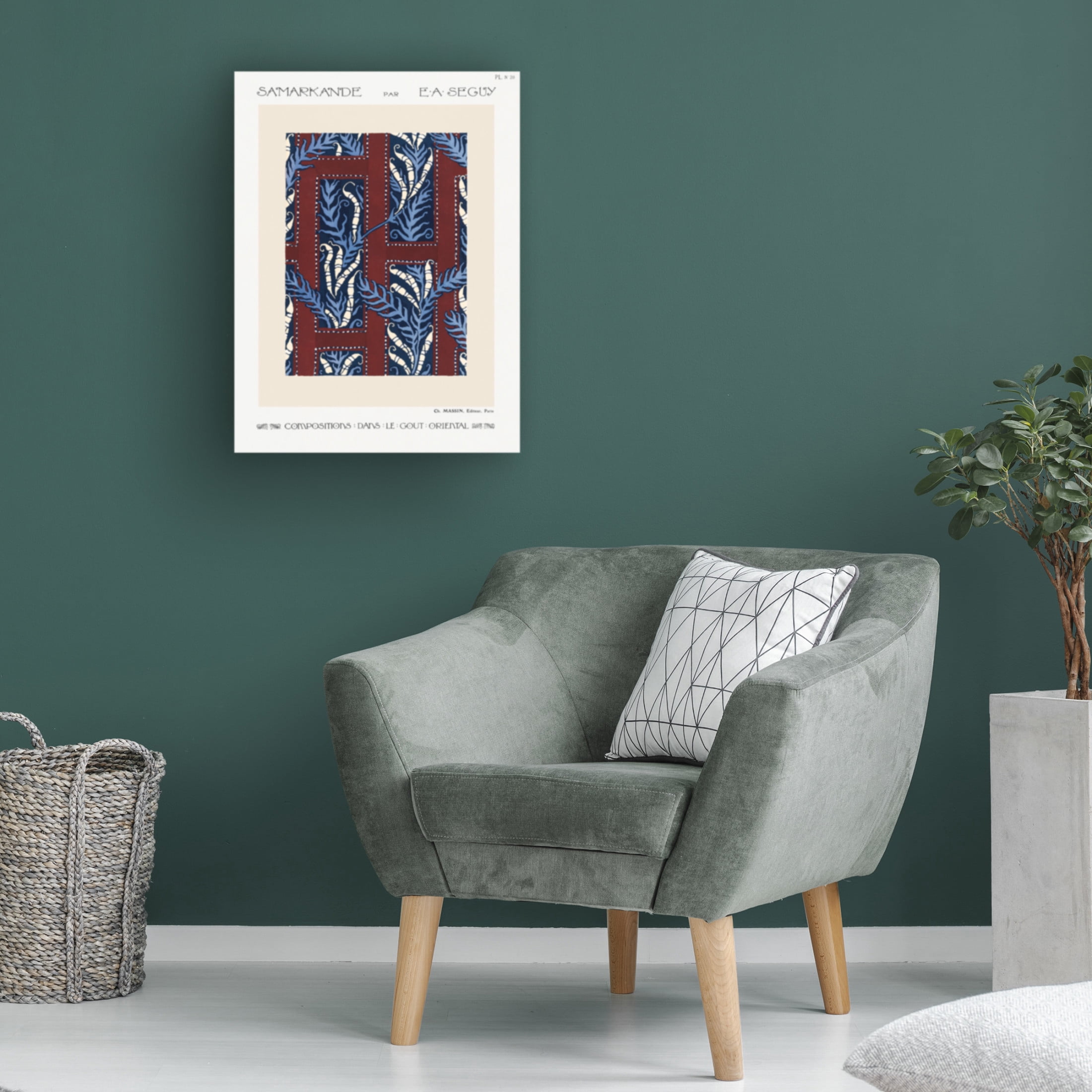 Trademark Fine Art Pictufy Samarkande 20 Canvas Wall Art