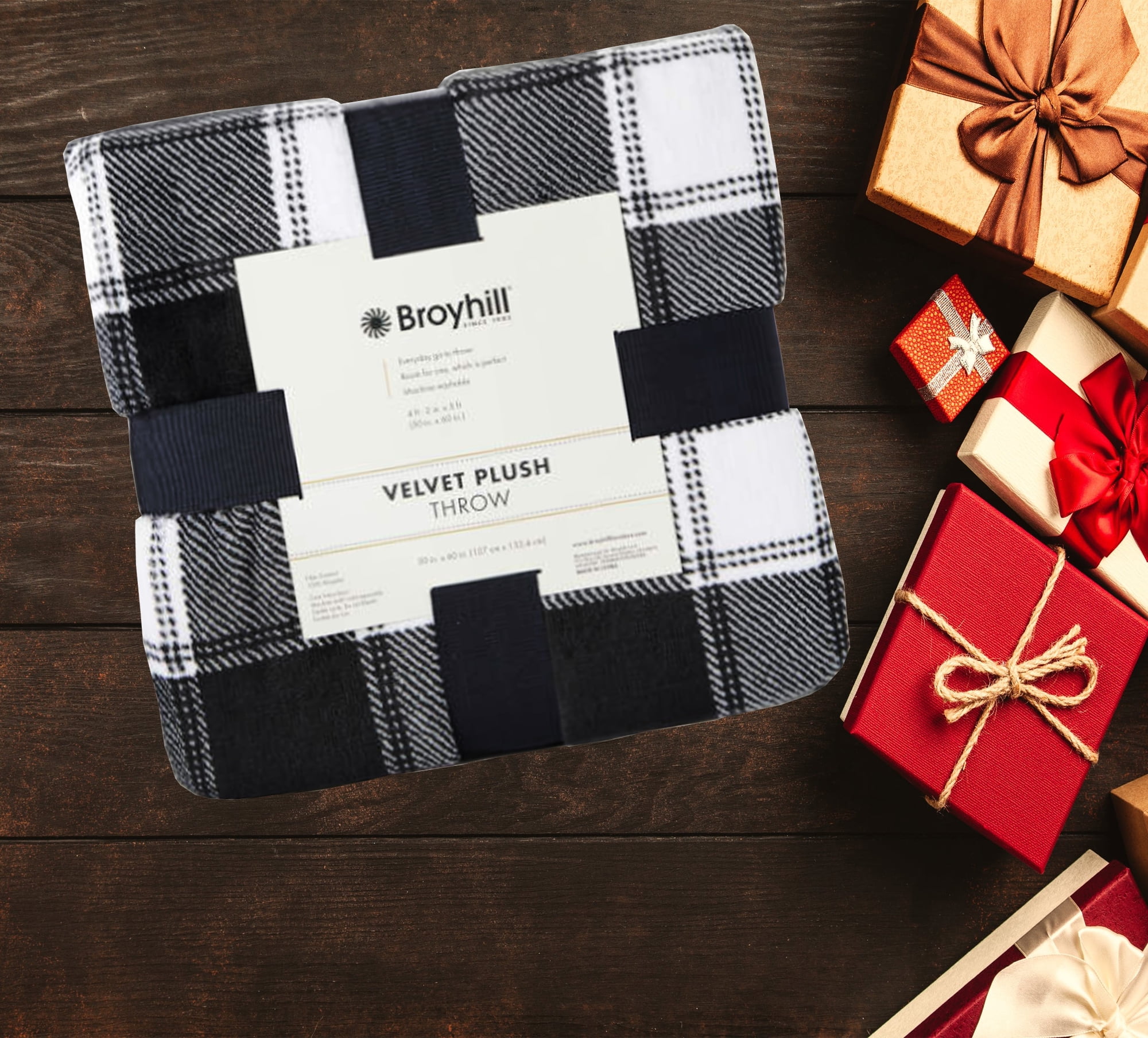 Broyhill double sherpa throw sale
