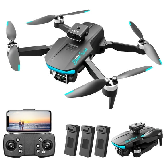JAHY2TECH S132 Gps Positioning Brushless Motor Aerial Drones w/ Accessories Included