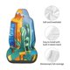thumbnail image 4 of Fotbe Bright Paper Cactus Scene Funda para Asiento de Auto con Estampado – Impermeable y Antisudor – Ajuste Universal, Lavable a Máquina, Antideslizante (1 Pieza), 4 of 5
