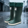 thumbnail image 5 of Xfvqtps Womens Rain Boots with Adjustable Drawstring Waterproof Rainboots Non-Slip Thick Sole Rubber Boots Outdoor Garden Work Boots, 5 of 5