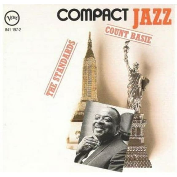 Count Basie/The Standards COMPACT JAZZ Verve 1989 CD Club Edition