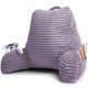 thumbnail image 1 of Cojín de lectura Clara Clark para cama adulto con respaldo para espalda, color morado, 1 of 7