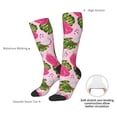 thumbnail image 4 of Naloa Dragon Fruits Thigh High Socks Extra Long Stretchy Sock Women Over Knee High Opaque Stocking Daily Wear, 4 of 6