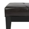 thumbnail image 7 of SAFAVIEH Jordan Cocktail Ottoman Brown, 7 of 7