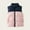 Pink, variant on NAISIBABY Little and Big Girls Vest Jacket, Fall Winter Thermal Zip-Up with Pockets Sleeveless Fashion Outerwear Coat Pink 10-12T
