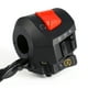 thumbnail image 1 of Interruptor de arranque BuyWeek 2 interruptores universales de 7/8'' para accesorios de motocicleta, 1 of 9