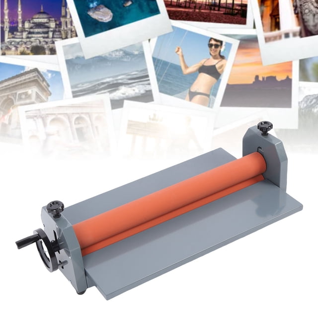 Manual Cold Laminator, Hand Crank 25.6 Inch Cold Laminator Machine for PVC