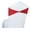 Apple Red, variant on MDS Pack of 10 Spandex Chair Sashes Bow Ties Without Buckle for Wedding - Cadbury Purple