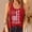 Red, variant on 250th Anniversary Tank Top for Women 1776-2026 - We the People Vintage Distressed American Flag Scoop Neck Sleeveless Tee - Patriotic Independence Day Graphic Top Black L