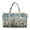 Abstract Geometric Pattern, variant on Xixirimido Large Weekender Quilted Travel Bags Quilted Duffle Bag, Hospital Bag for Women Labor Delivery, Travel Duffel Bag Gym Tote Bags, Romantic Vintage Collage