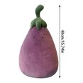thumbnail image 3 of Jellycat Stuffed Animals, Jellycat Eggplant, Jellycat Plush Toys, Medium 15.7 Inch Jelly Cats Stuffed Toys Birthday Gift Best Gift for Friends Kids Adult Home Car Decoration, 3 of 4