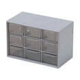 thumbnail image 4 of Mini Cajón Organizador de Beads Organizer Box para organizar una caja de almacenamiento Organizador pequeño con cajones para joyas Oragnizer Home Home Gris, 4 of 8