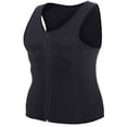 thumbnail image 4 of Ropa moldeadora de cuerpo, ropa deportiva y fitness para hombres de talla grande europea y americana, chaleco con cremallera para hombres, corsé de cintura que contrae el vientre, 4 of 5
