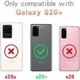 thumbnail image 2 of Samsung Galaxy S20 Plus Mirror Case for Women with Diamond,Bling Mirror Phone Case That Can Be Used for Outdoor Makeup for Girl Who Love Beauty, 2 of 12